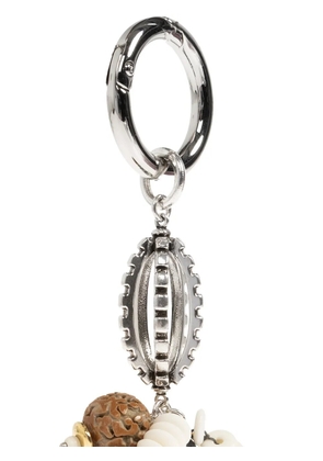 ISABEL MARANT charm-embellished keychain - Silver