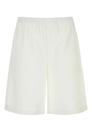 Gucci linen bermuda shorts - White