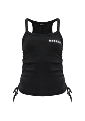 MISBHV drawstring top - Black