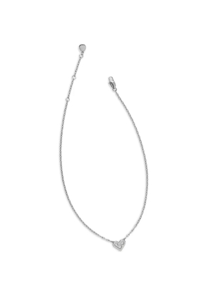 Furla heart-pendant necklace - Silver