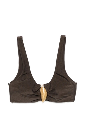 Simkhai leaf detail bikini - Brown
