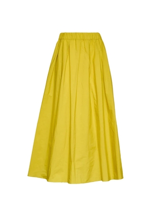 Apuntob elastic waist skirt - Yellow