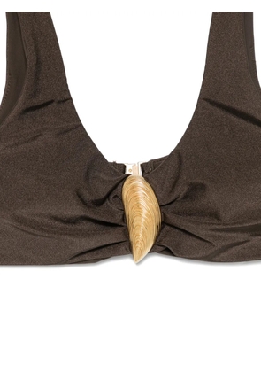 Simkhai leaf detail bikini - Brown