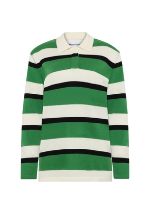 Emerson Renaldi striped polo top - Green