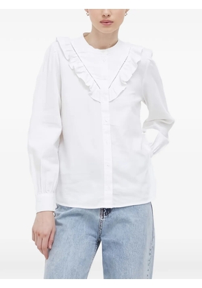 Levi's ruffled shirt - White