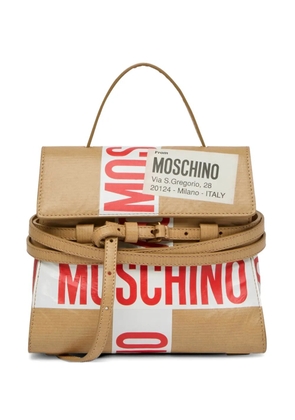 Moschino top-handle tote bag - Neutrals