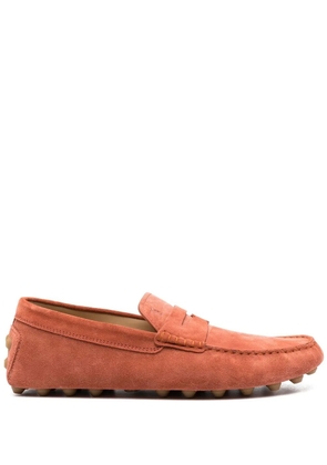 Tod's Gommino driving loafers - Orange