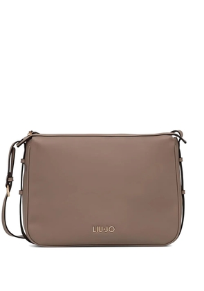 LIU JO logo satchel - Neutrals