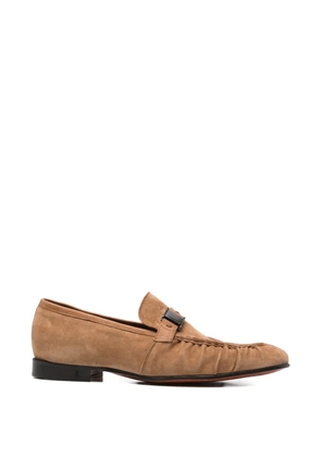 MORGILLO Morandi loafers - Brown