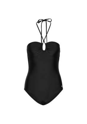 Gant ring halterneck swimsuit - Black