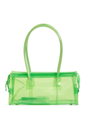 Essentiel Antwerp clear zipped shoulder bag - Green