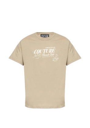 Versace Jeans Couture graphic T-shirt - Neutrals