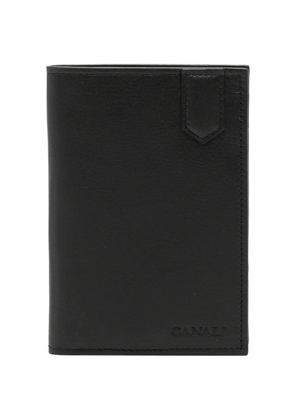 Canali bi-fold leather wallet - Black