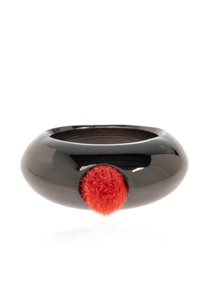 Issey Miyake polished ring - Black