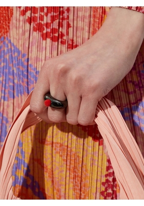 Issey Miyake polished ring - Black