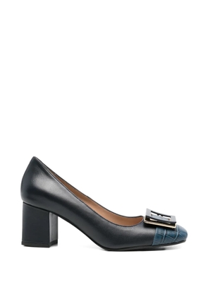 SERGIO MORETTI FIRENZE buckle-detail pumps - Blue
