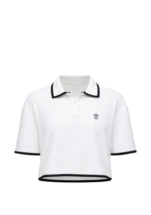 Osklen logo-detail polo top - White
