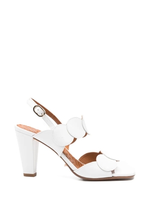 Chie Mihara scalloped lurana sandals - White