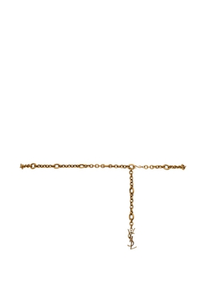 Saint Laurent Cassandre chain belt - Gold