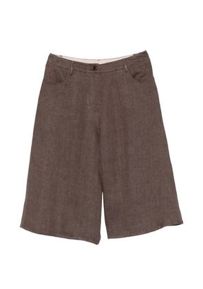 Alysi pocketed shorts - Brown