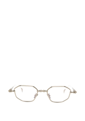 Kuboraum geometric-frame glasses - Gold