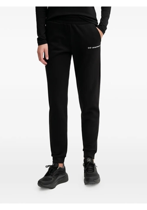 Ea7 Emporio Armani logo trousers - Black