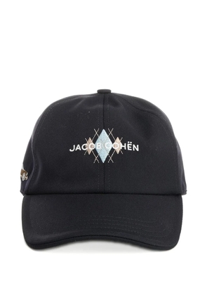 Jacob Cohën embroidery baseball cap - Blue