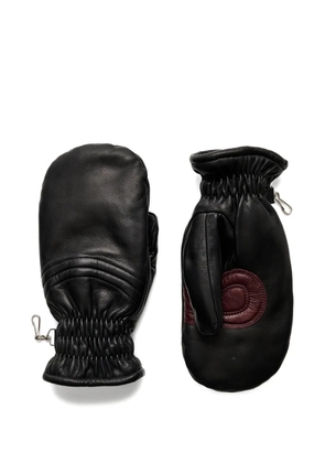 OUR LEGACY spheric mittens leather gloves - Black
