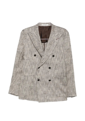 Tagliatore Vesuvio double-breasted blazer - Neutrals