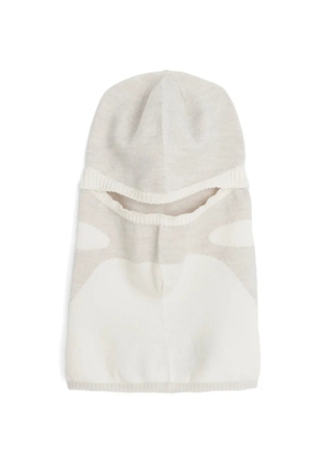 _J.L-A.L_ knit balaclava - Neutrals