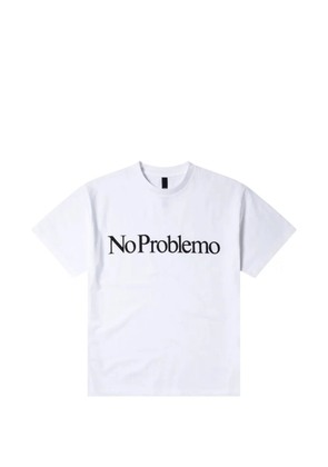 NO PROBLEMO short-sleeve T-shirt - White