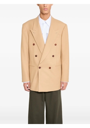 Carter Young double breasted blazer - Neutrals