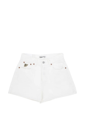 LOIS JEANS pocket shorts - White