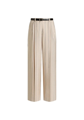 Dolce & Gabbana regimental pinstripe trousers - Neutrals