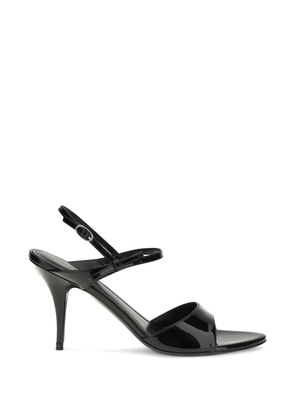 Balenciaga 90mm Avenue leather sandals - Black