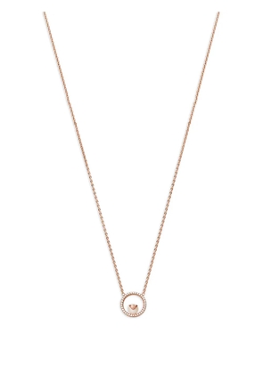 Emporio Armani circle-pendant necklace - Gold
