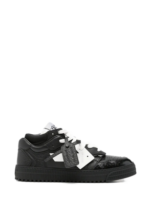 Off-White arrow patch sneakers - Black