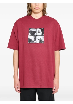 Stüssy screen-print T-shirt - Red