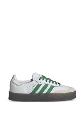 adidas Samba striped sneakers - White