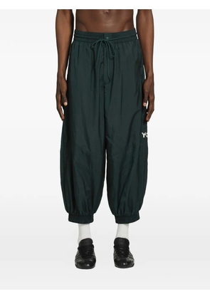 Y-3 drawstring track pants - Green