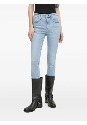 Levi's 721 raw-cut skinny-cut jeans - Blue