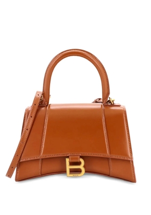Balenciaga Pre-Owned Hourglass Top Handle Bag Leather Small satchel - Brown