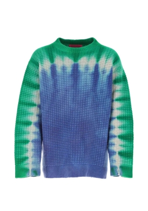 The Elder Statesman tie-dye sweater - Blue