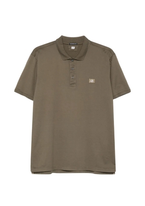 C.P. Company button jersey polo shirt - Green