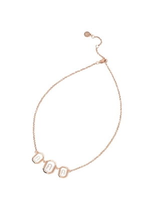 Furla octagon pendant necklace - Pink