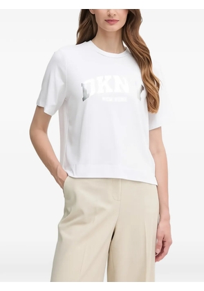 DKNY logo-detail T-shirt - White