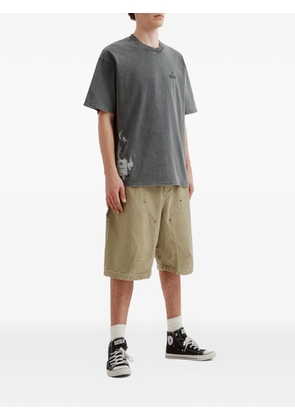 izzue crew-neck cotton T-shirt - Grey