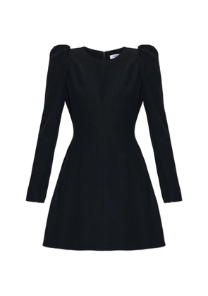 Alexander McQueen long-sleeve mini dress - Black