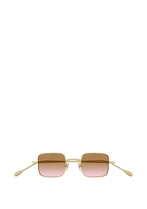 Gucci Eyewear square-frame sunglasses - Gold
