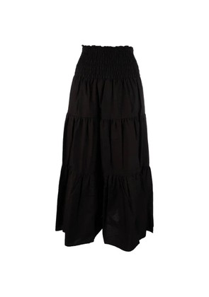 Michael Kors tiered shirred skirt - Black